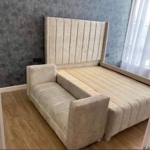 fabric bed frame