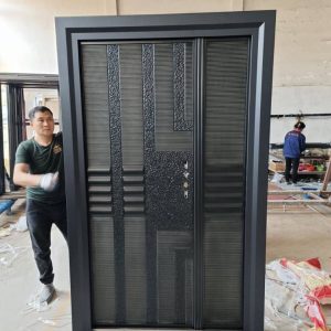 Cast Aluminium Armord Security Doors