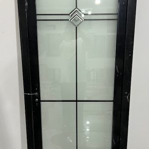 Full glass turkey toilet door