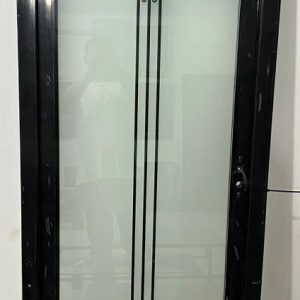 Full glass turkey toilet door